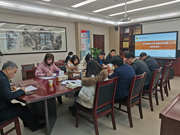 公司第七黨支部召開2020年度組織生活會(huì)