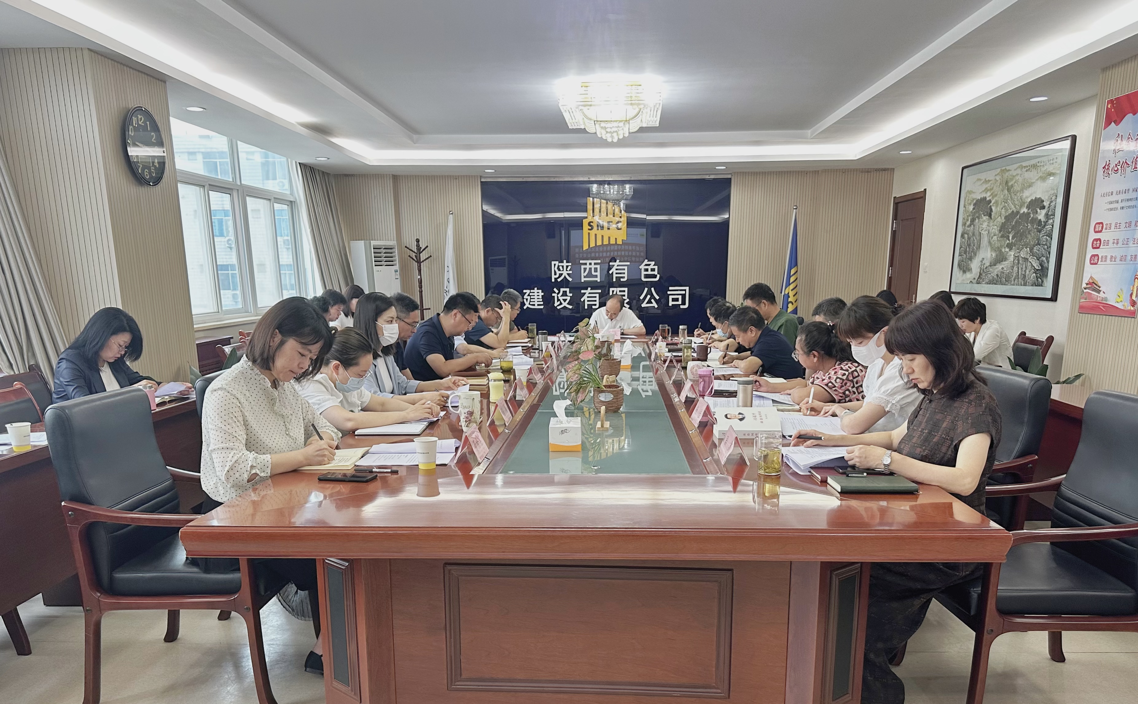 公司黨委舉辦主題教育讀書班結(jié)班式