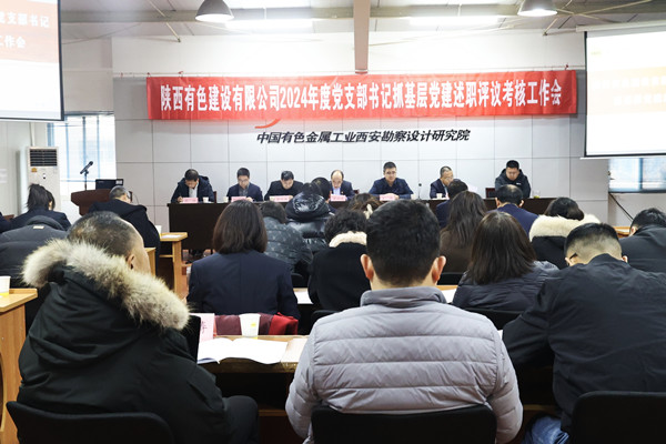以“述”亮績(jī)，以“評(píng)”促干—— 公司召開(kāi)2024年度黨支部書記抓基層黨建述職評(píng)議會(huì)